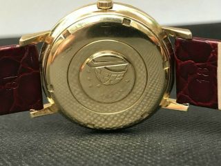 Omega automatic Constellation Pie Pan solid Gold 18k watch 9