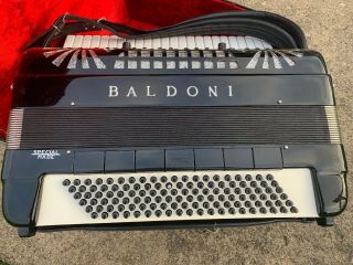 RARE Baldoni Accordion Special Made Italy FANCY Helikon? 3