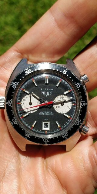 Heuer Autavia MH Pre Viceroy Cal 11 Gay Freres Bracelet Vintage 1163 5