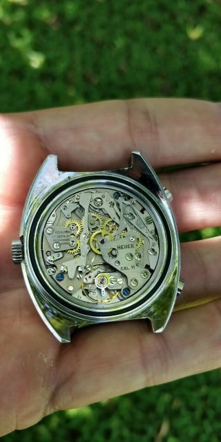 Heuer Autavia MH Pre Viceroy Cal 11 Gay Freres Bracelet Vintage 1163 9