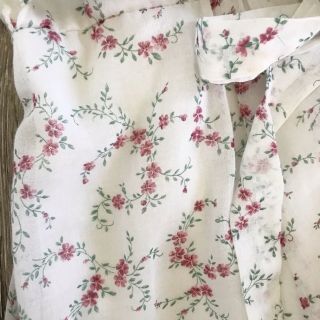 Vtg Gunne Sax Maxi Poet Sleeve White Floral Lace Boho Prairie Dress S Ruffle 6