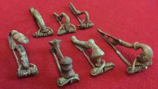 Roman Celtic Ancient Brooches Fibula Artifacts 3 Bc 2 Ad Holstad Detect Finds
