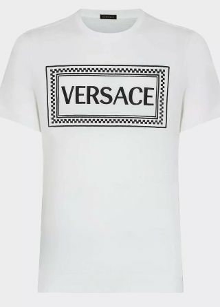 Versace ‘90’s Vintage Logo T - Shirt’ - Womens It 36/xs - Versace