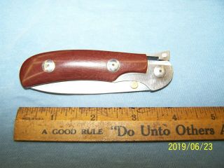 Vintage A.  G.  Russell One Hand Knife K87c - Pre - Owned /