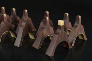 S6489: Japanese Wooden Koto parts BRIDGE stringed instrument 6