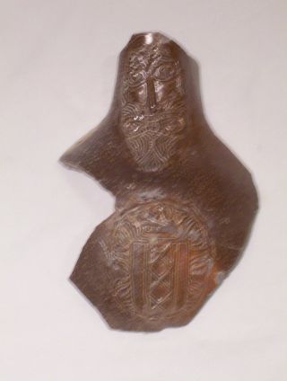 Bellarmine Face Mask 17th Century A.  D.  Bartmann Stoneware Salt Glazed (4)