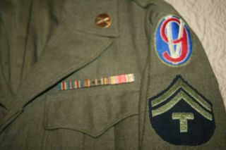Ww2 95th Infantry Division Ike Jacket