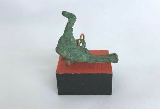 Antique Miniature Copper Bird