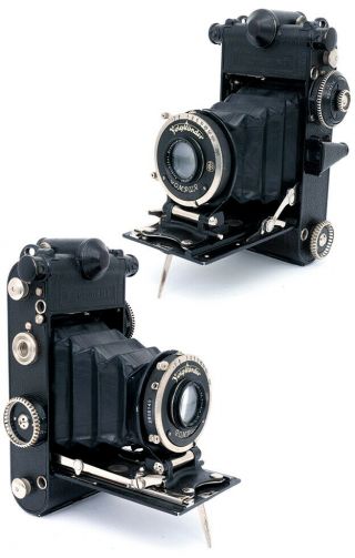 Voigtlander Prominent 6x9cm rare rangefinder camera Heliar 4,  5/10,  5cm lens KIT 2