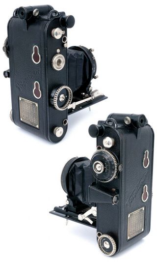 Voigtlander Prominent 6x9cm rare rangefinder camera Heliar 4,  5/10,  5cm lens KIT 7