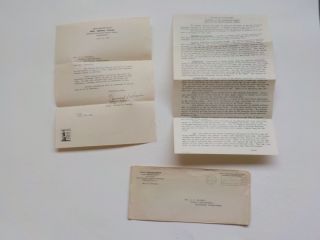 Wwii Letter 1943 P.  O.  W.  Colonel Wife World War Two Vtg Document Ww Ii Ww11 Ww2