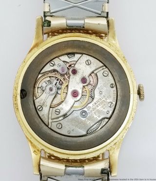 Vintage 18k Gold Audemars Piguet 18J Mens Running Wrist Watch 3