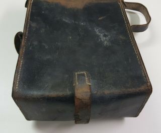 WW2 German Leather Case Pouch Dated 1939 Waffenamt Utility Case 8
