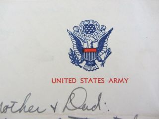 WWII letter,  Brother of a TUSKEGEE AIRMAN AFRICAN AMERICAN,  Philadelphia 3