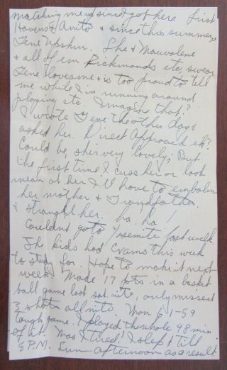 WWII letter,  Brother of a TUSKEGEE AIRMAN AFRICAN AMERICAN,  Philadelphia 6