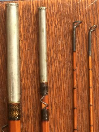 H.  L.  Leonard Bamboo Fly Fishing Rod.  Vintage 1885 - 1887 5