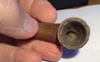 TAINO Pottery Tobacco Pipe 600 - 1400AD PreColumbian CARIBBEAN area 5
