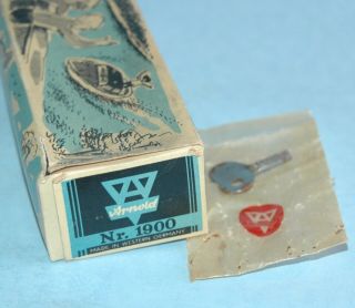 Illustrated Box Only Arnold Nr 1900 Western Germany Toy Speedboat Key