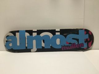 First Almost Skateboard Deck Collaboration With Enjoi 7.  5 " Rare Collectible