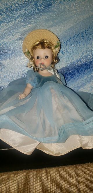 Vintage Madame Alexander Kins doll Blue Dunabe rare bridesmaid 2