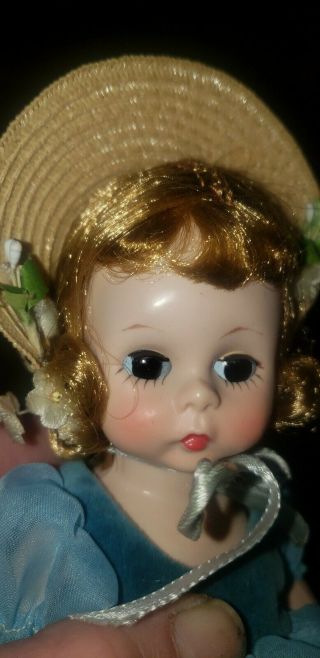 Vintage Madame Alexander Kins doll Blue Dunabe rare bridesmaid 4