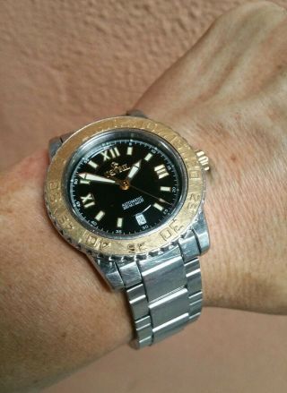 Vintage Gevril Dive Watch Swiss Made Automatic