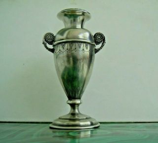 Rare Imperial Russian 84 Silver Faberge Design Vase,  Moscow Hallmark C.  1910 - 17
