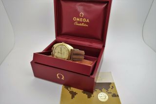 Vintage Omega 18k Solid Gold Contellation Watch Stunning 1970 