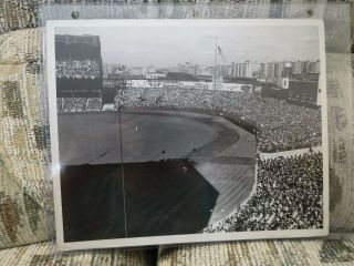 Type 1 vintage photos of Yankee Stadium and the Polo Grounds Babe Ruth 4