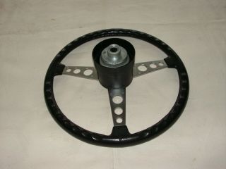 Vintage 38CM Petri Sport Steering Wheel BMW 3