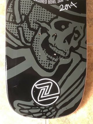 Rare 2014 Jay Adams Z Flex Skateboard Jay Boy Classic Bowl Jam 4