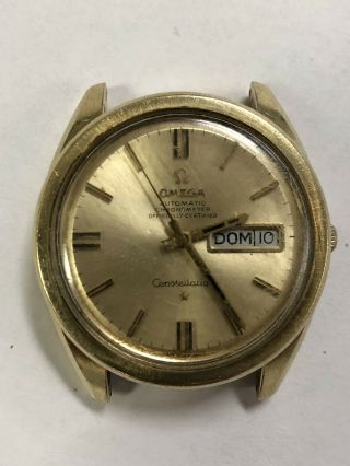 Vintage Swiss Omega Constellation Automatic Spanish Day Date Gents Watch