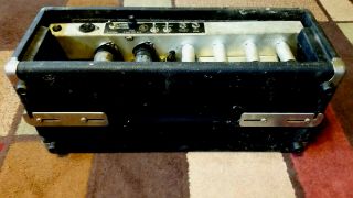 Vintage 60 ' s Fender Bassman Amp Tube Head / Parts 10
