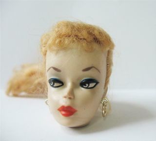 Early Vintage Ponytail Barbie Doll 1 or 2 Head Only 2