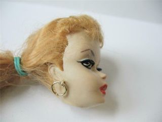 Early Vintage Ponytail Barbie Doll 1 or 2 Head Only 5