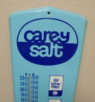 Vintage Carey Salt Advertising Thermometer Available Here Farmers Best Trace Min 2