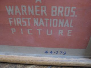 Rare 1944 Vintage Movie Poster RONALD REAGAN & Wyman Brother Rat Framed 10