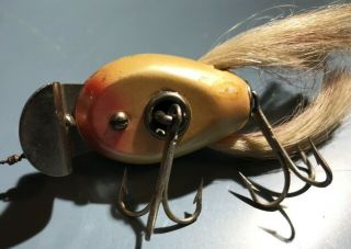 VINTAGE CREEK CHUB WESTERN AUTO BABY DINGBAT FISHING LURE 