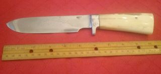 Collector Vintage Hand Forged Alaskan Knife by F.  Boyd of San Francisco 2