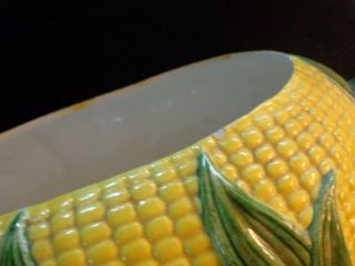 Ceramic Pottery Corn Cob Kernel Covered Casserole/Serving Dish,  Soup Tureen 5