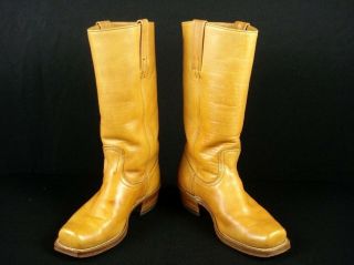 Vintage FRYE Boho Campus Riding Boots 8 D Women ' s 10 Double Leather Sole 2