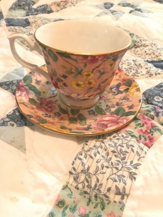 Vintage Tea Cup And Saucer Made In England
