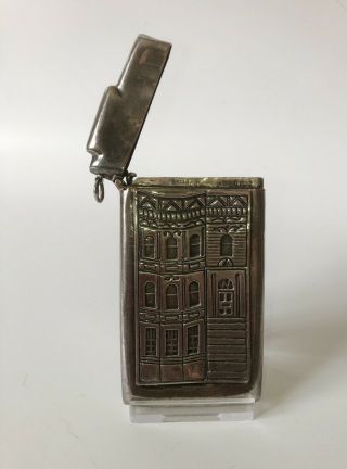 Vintage Sterling Silver Card Case 3