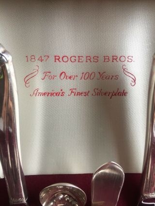 1847 Rogers Bros Daffodil Complete 76 Piece Service For 12 Silverware Antique 7