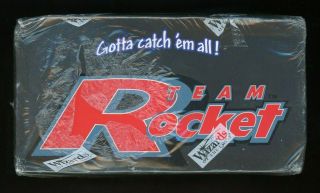 Pokemon 1st Edition Team Rocket Booster Box WOTC 