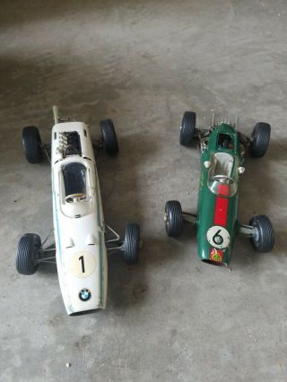Vintage Schuco 1072 Bmw Formel 2 Windup Toy Race Car Made In Germany (2) 1 & 6