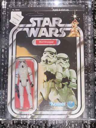 Vintage Star Wars Stormtrooper - Afa 85 - 12 Back A - Kenner/graded 85/85/85