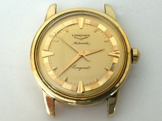 Longines Conquest 18k Solid Gold Vintage Watch