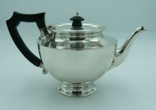 Irish George V Silver Tea Pot 1915 - Wakely & Wheeler Dublin
