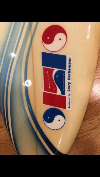 Vintage Larry Bertlemann surfboard 2